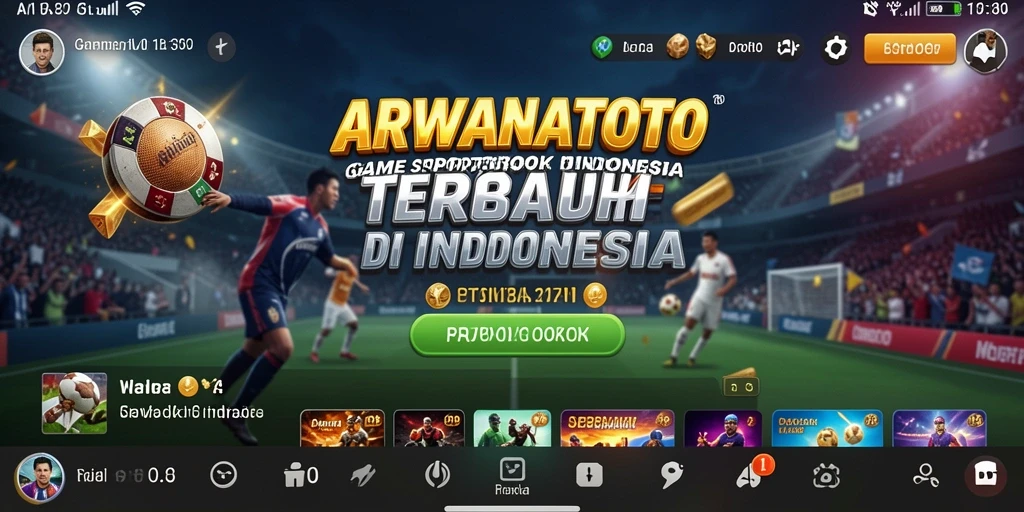 Screenshot gameplay ARWANATOTO menampilkan taruhan olahraga yang mengasyikkan.