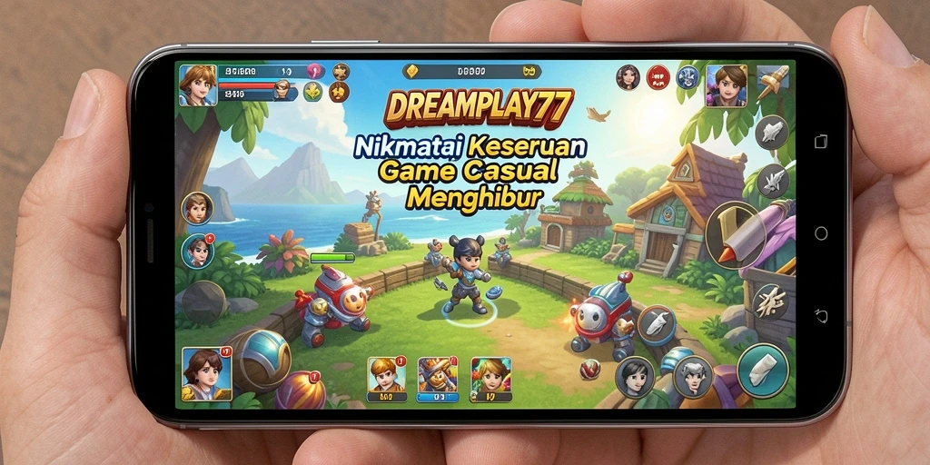 Tampilan gameplay seru dan menarik dari DREAMPLAY77.