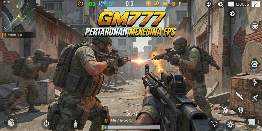 Tangkapan layar gameplay GM777 yang intens dan menegangkan.