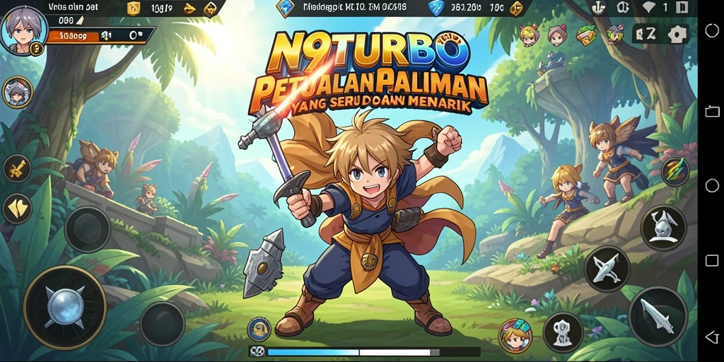 Gameplay seru yang menampilkan karakter-karakter anime ikonik.