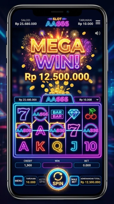 Tampilan utama aplikasi aa666 dengan berbagai pilihan aplikasi.